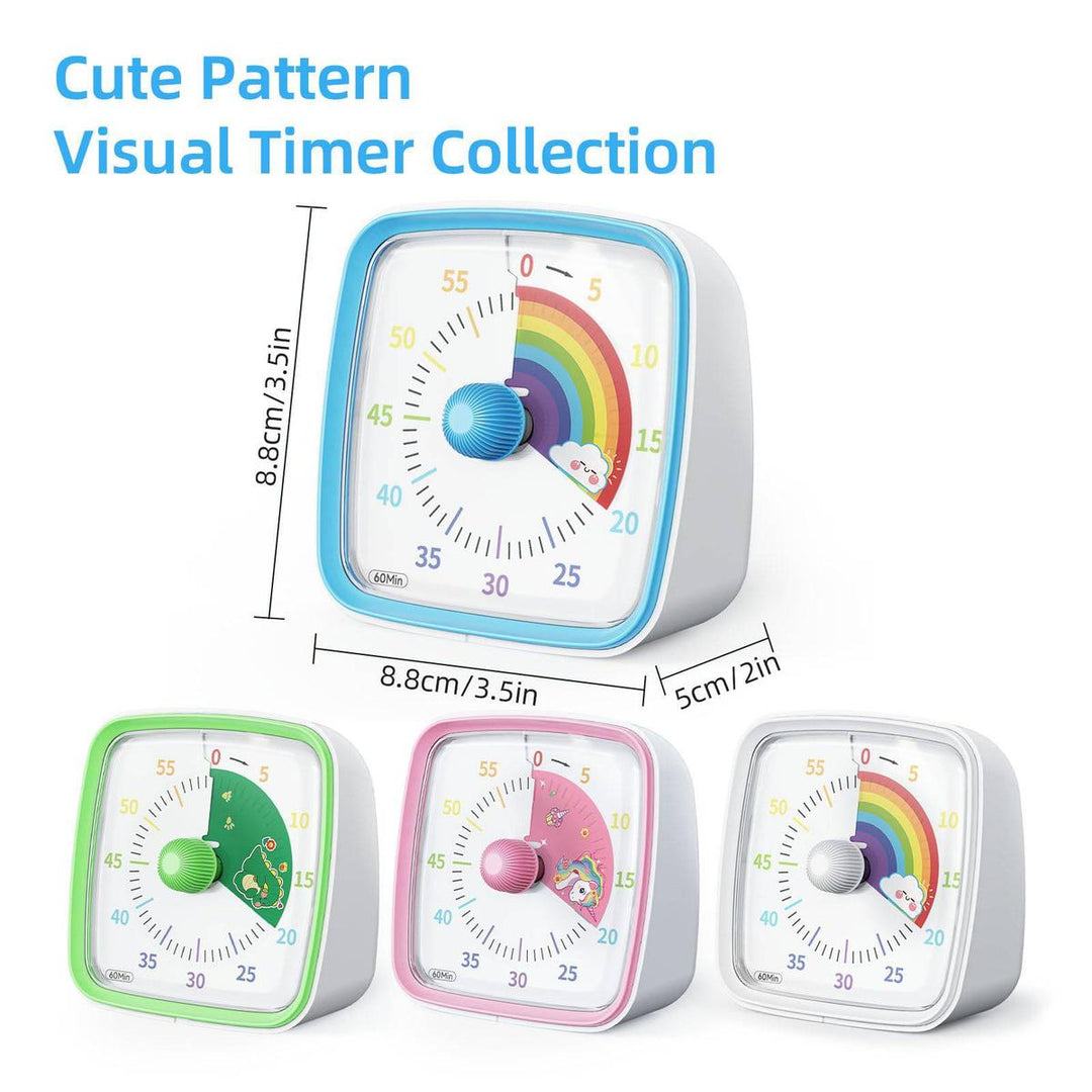 Yunbaoit Silent Visual Timer & Night Light - DOKUTRONIX