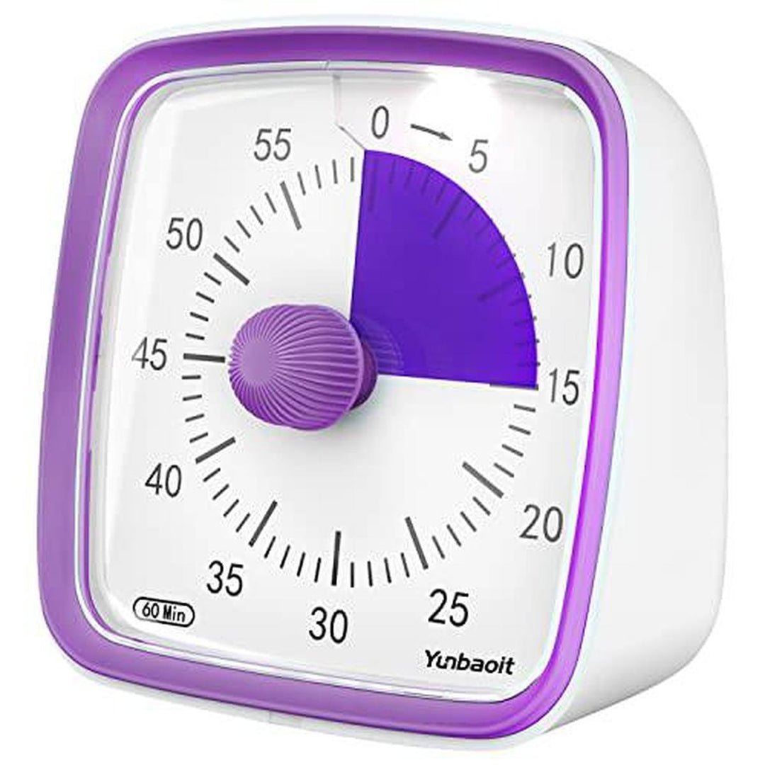 Yunbaoit Silent Visual Timer & Night Light - DOKUTRONIX