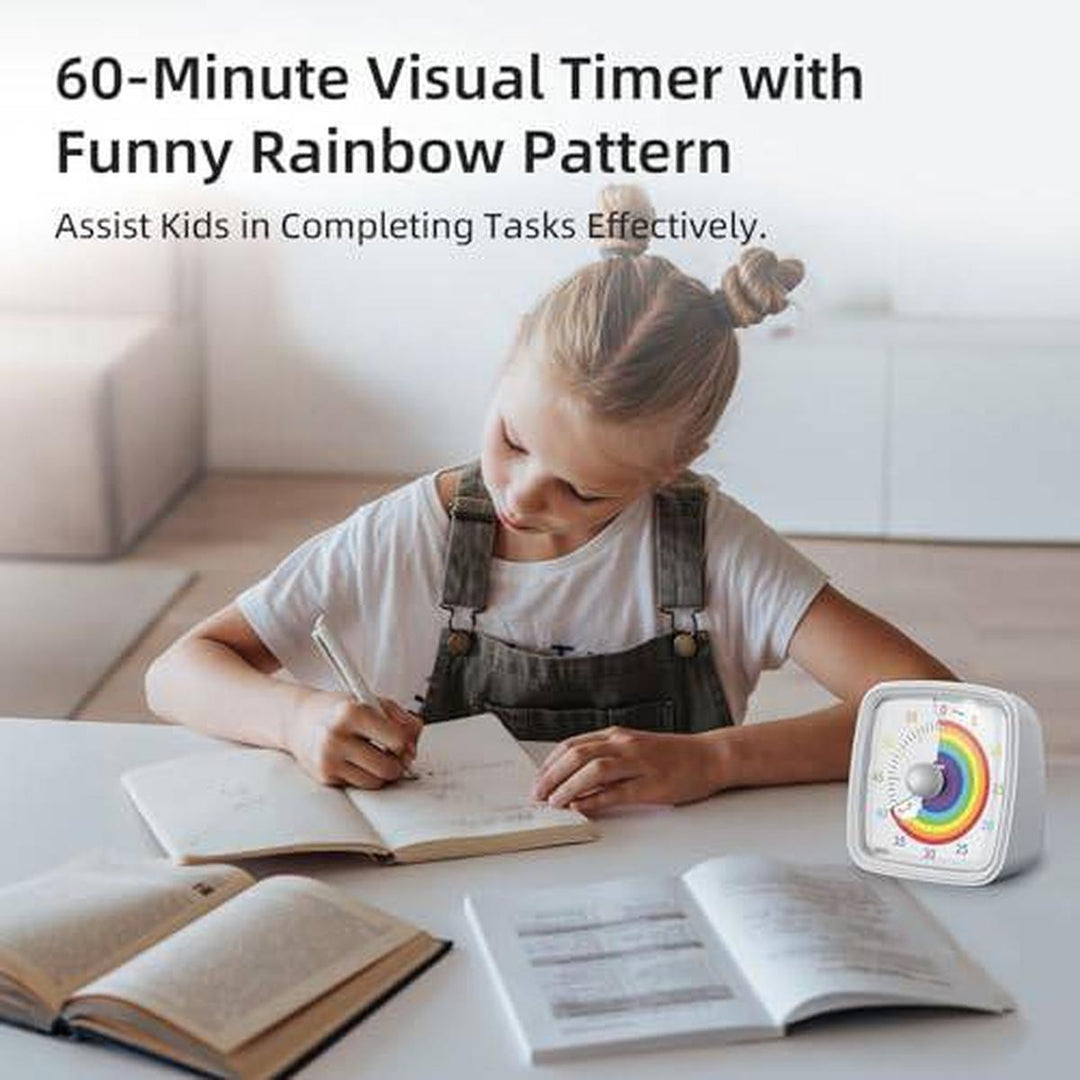 Yunbaoit Silent Visual Timer & Night Light - DOKUTRONIX