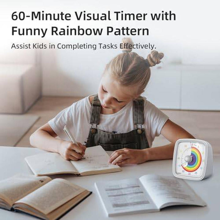 Yunbaoit Silent Visual Timer & Night Light - DOKUTRONIX