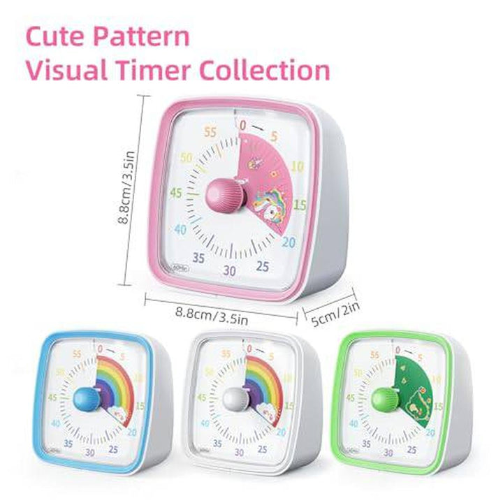 Yunbaoit Silent Visual Timer & Night Light - DOKUTRONIX