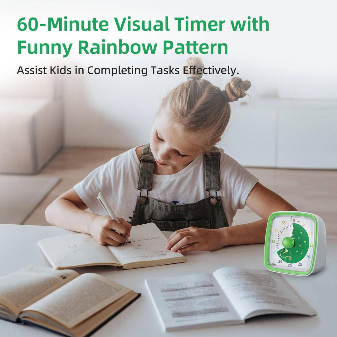 Yunbaoit Silent Visual Timer & Night Light - DOKUTRONIX