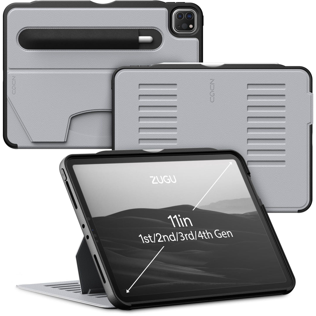 ZUGU SlimStealth iPad Pro Case - Magnetic Stand Black - DOKUTRONIX