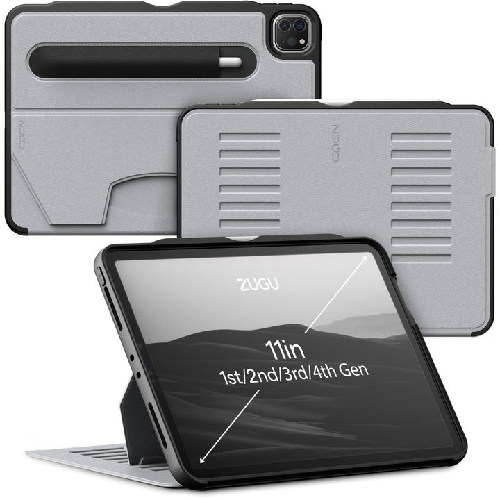 ZUGU SlimStealth iPad Pro Case - Magnetic Stand Black - DOKUTRONIX