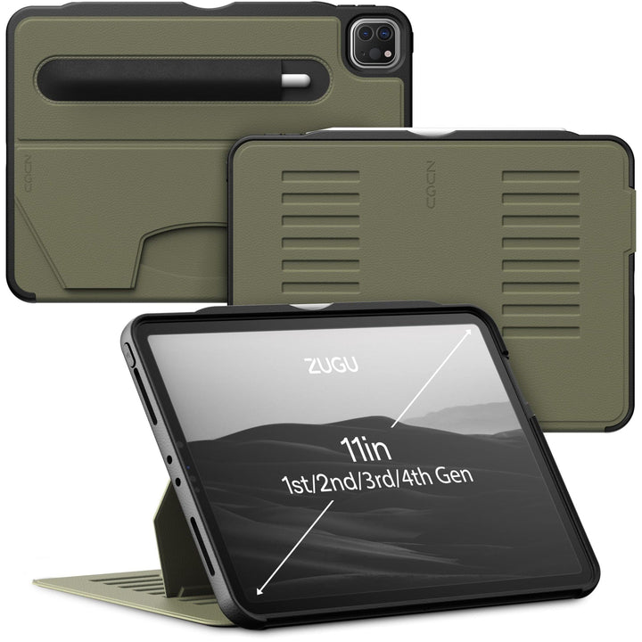 ZUGU SlimStealth iPad Pro Case - Magnetic Stand Black - DOKUTRONIX