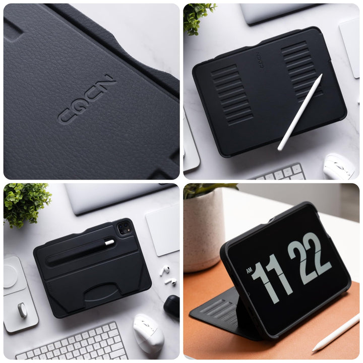 ZUGU SlimStealth iPad Pro Case - Magnetic Stand Black - DOKUTRONIX