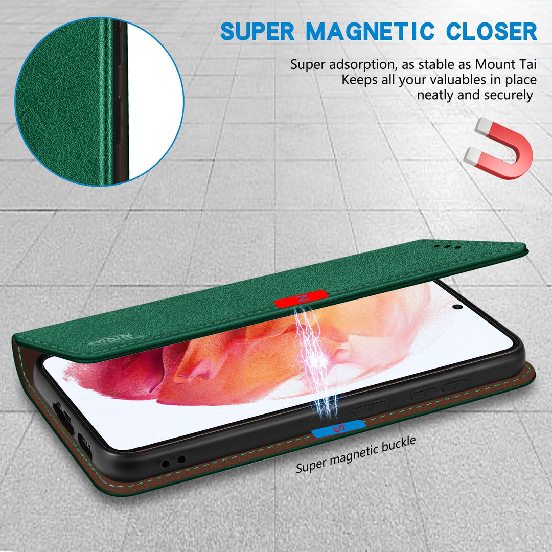 SecureFlip Wallet Case for Galaxy S21 - RFID Shield - DOKUTRONIX