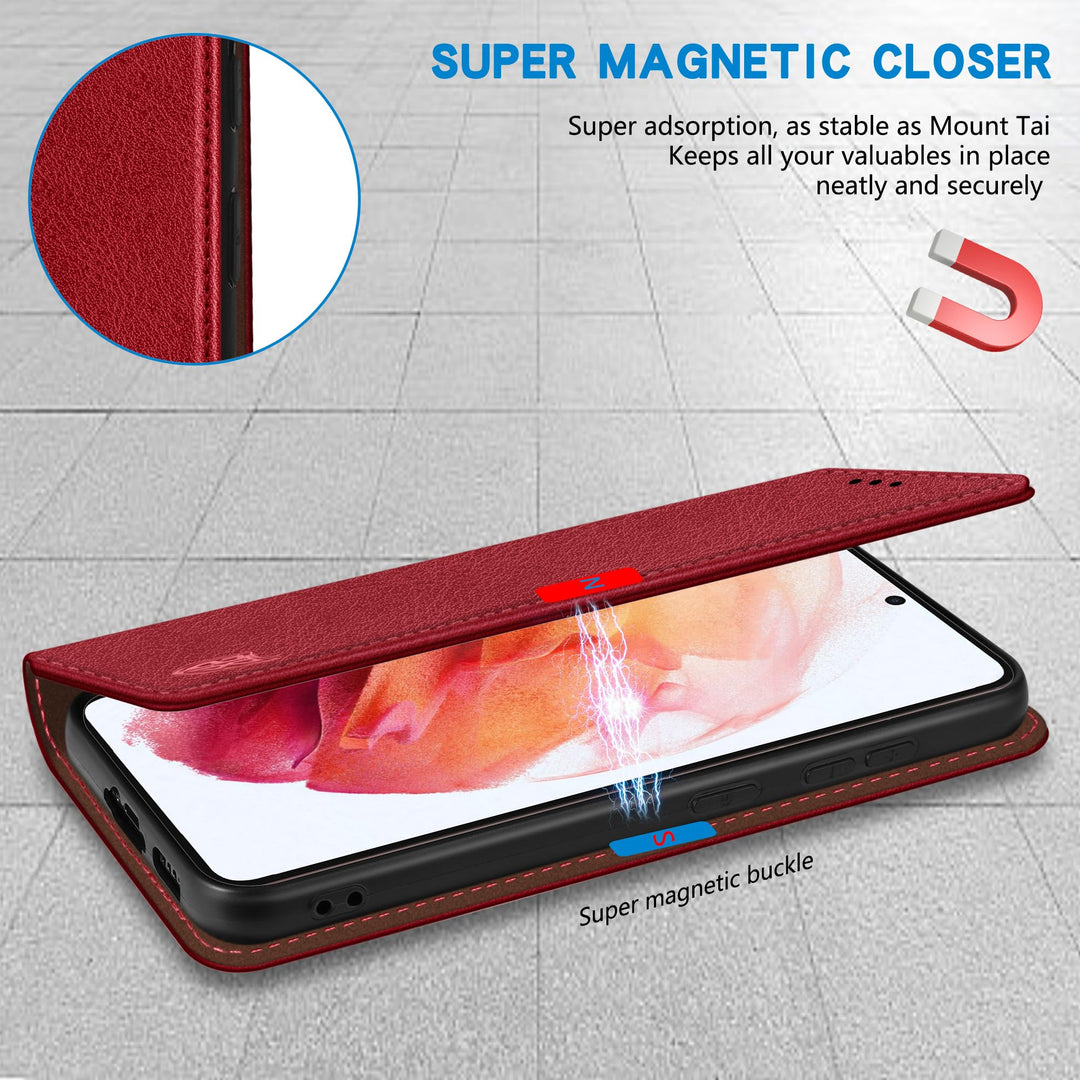 SecureFlip Wallet Case for Galaxy S21 - RFID Shield - DOKUTRONIX