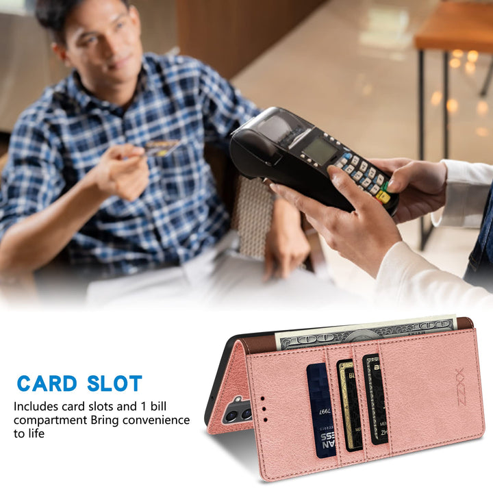 SecureFlip Wallet Case for Galaxy S21 - RFID Shield - DOKUTRONIX