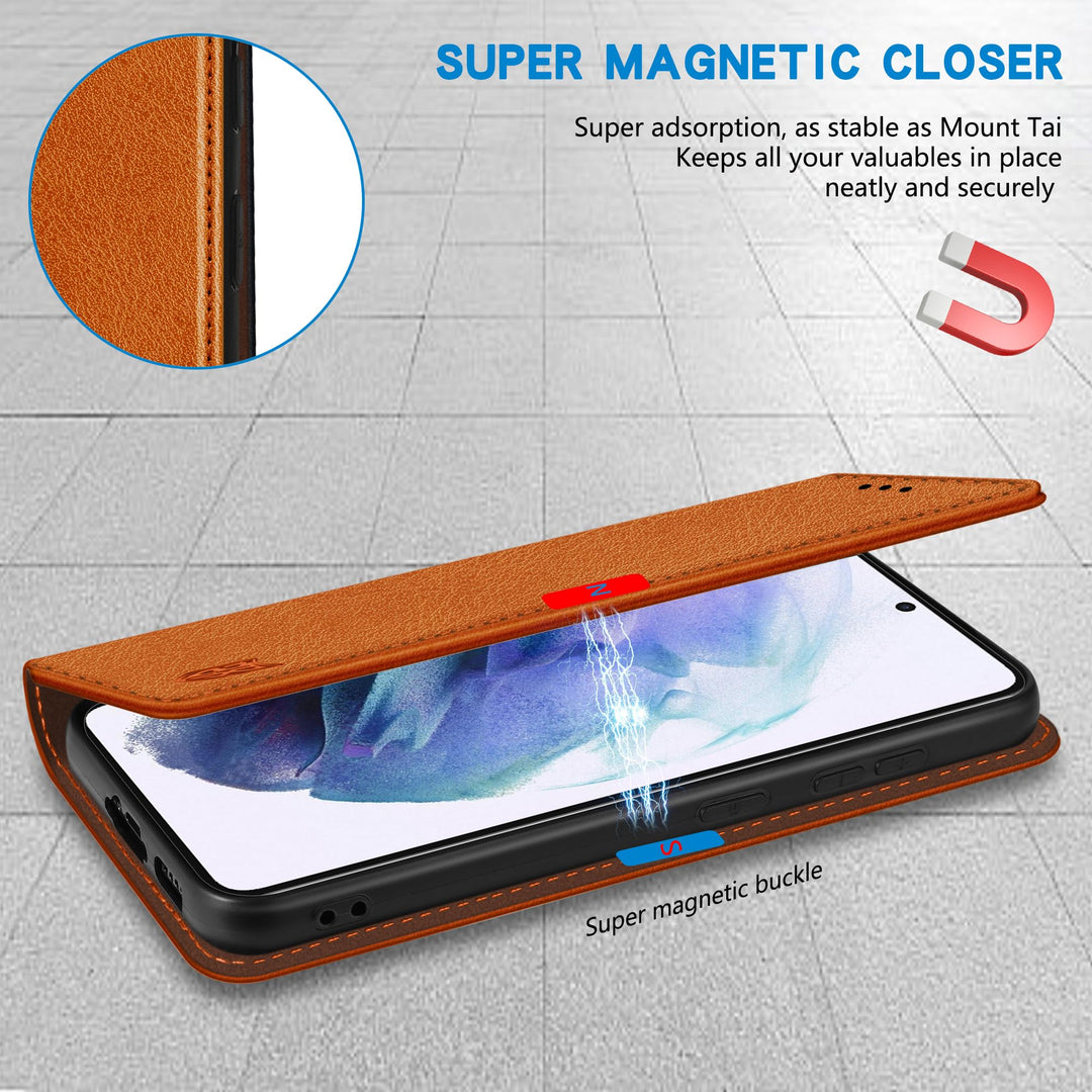SecureFlip Wallet Case for Galaxy S21 - RFID Shield - DOKUTRONIX