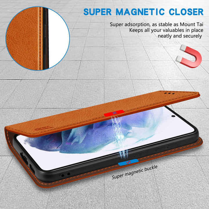 SecureFlip Wallet Case for Galaxy S21 - RFID Shield - DOKUTRONIX