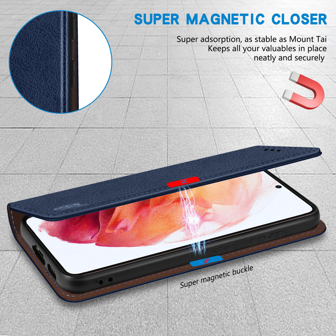 SecureFlip Wallet Case for Galaxy S21 - RFID Shield - DOKUTRONIX