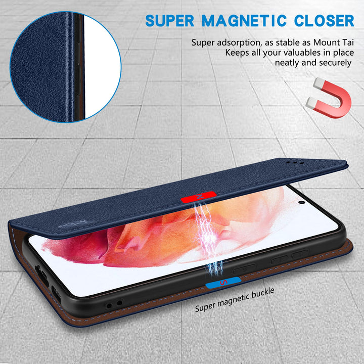 SecureFlip Wallet Case for Galaxy S21 - RFID Shield - DOKUTRONIX