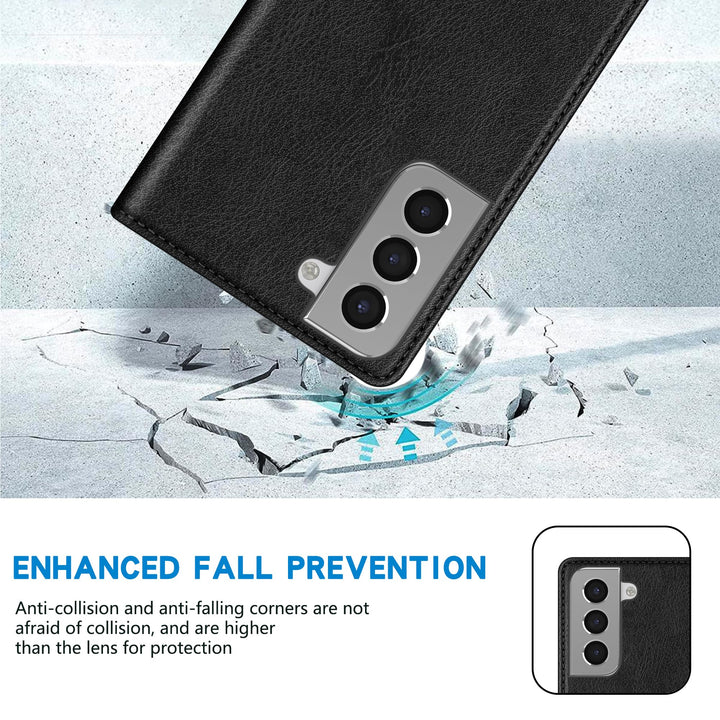 SecureFlip Wallet Case for Galaxy S21 - RFID Shield - DOKUTRONIX