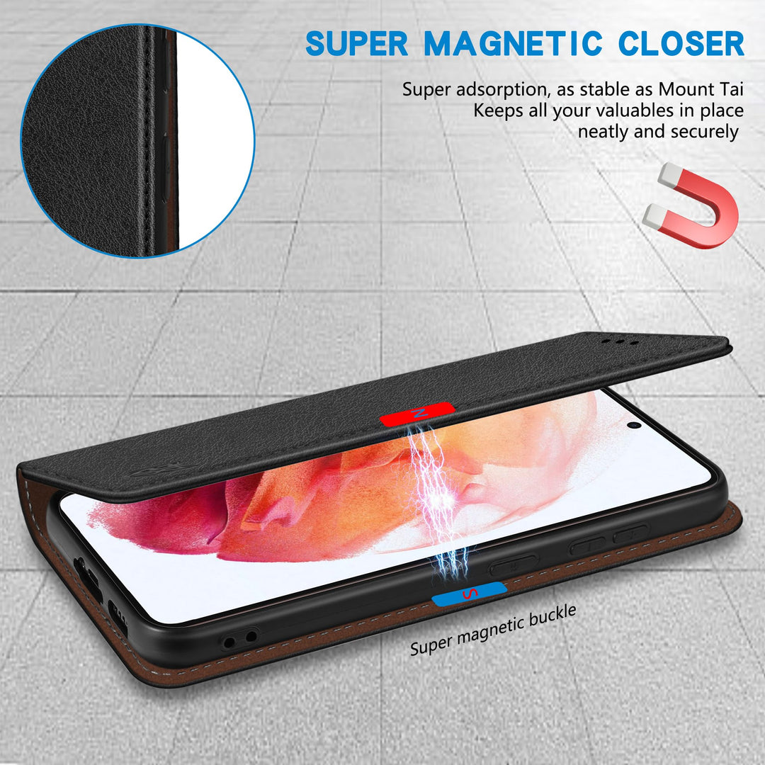 SecureFlip Wallet Case for Galaxy S21 - RFID Shield - DOKUTRONIX
