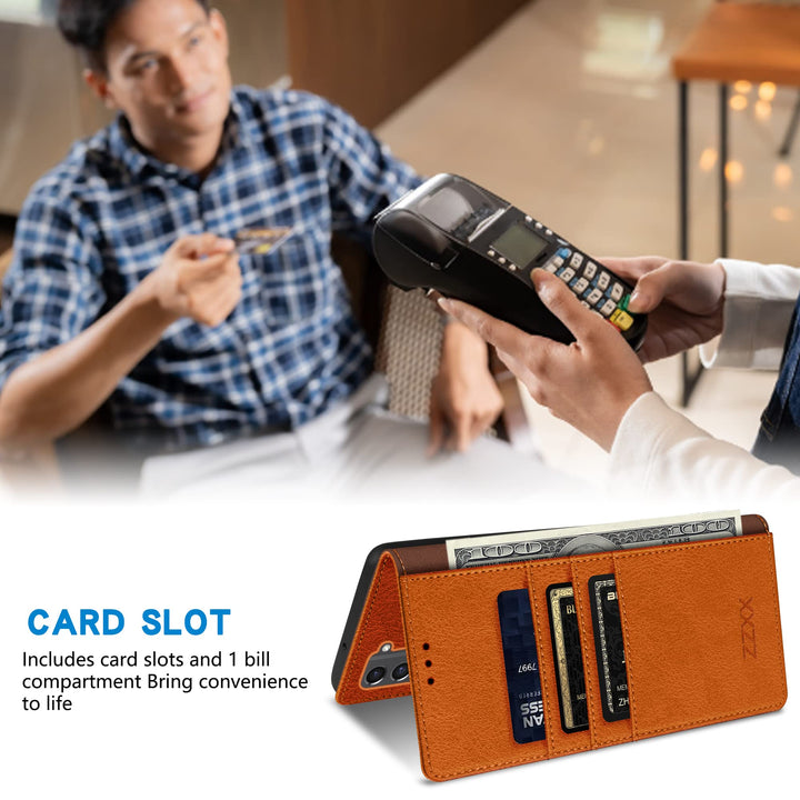 SecureFlip Wallet Case for Galaxy S21 - RFID Shield - DOKUTRONIX