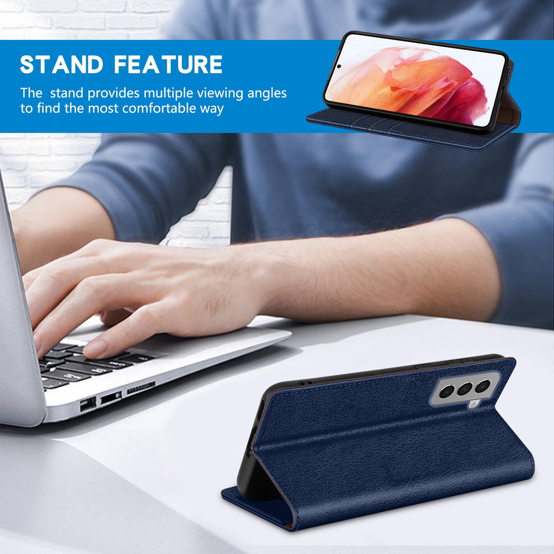SecureFlip Wallet Case for Galaxy S21 - RFID Shield - DOKUTRONIX