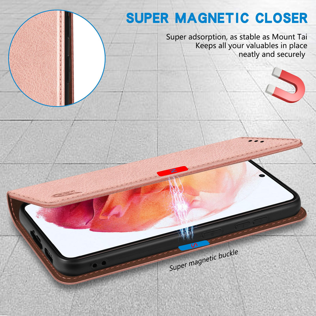 SecureFlip Wallet Case for Galaxy S21 - RFID Shield - DOKUTRONIX