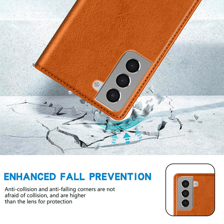 SecureFlip Wallet Case for Galaxy S21 - RFID Shield - DOKUTRONIX