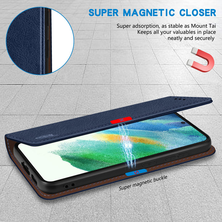 SecureFlip Wallet Case for Galaxy S21 - RFID Shield - DOKUTRONIX