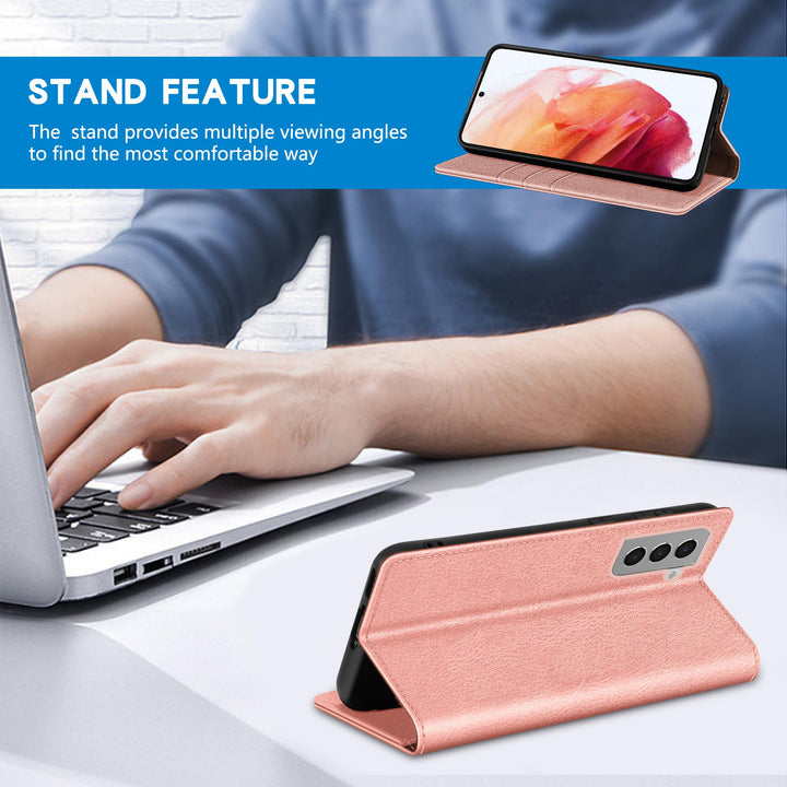 SecureFlip Wallet Case for Galaxy S21 - RFID Shield - DOKUTRONIX