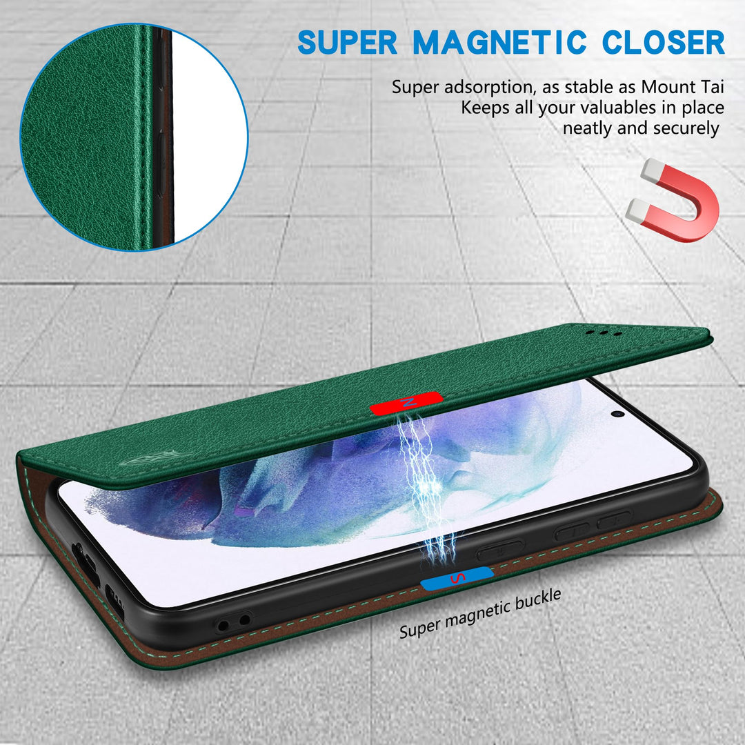 SecureFlip Wallet Case for Galaxy S21 - RFID Shield - DOKUTRONIX