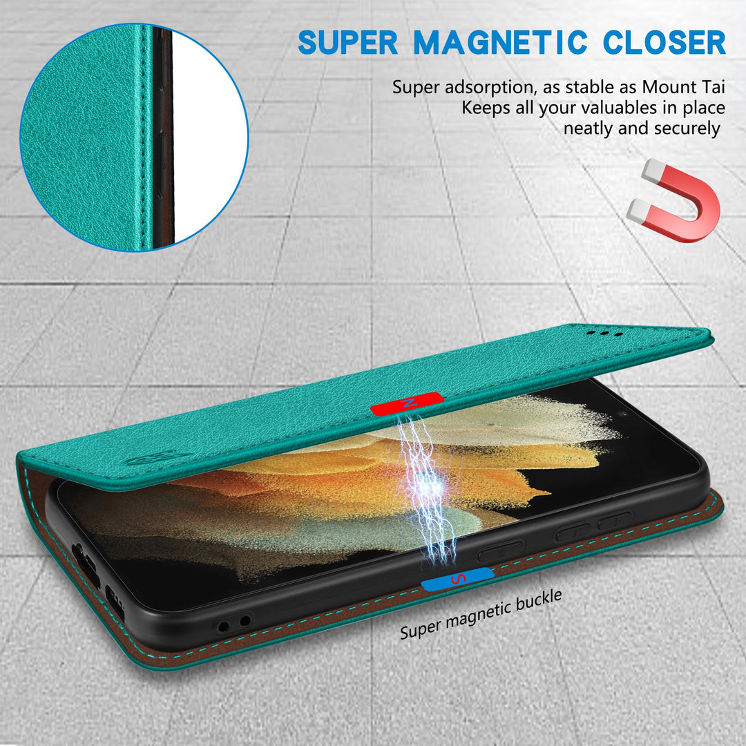 SecureFlip Wallet Case for Galaxy S21 - RFID Shield - DOKUTRONIX