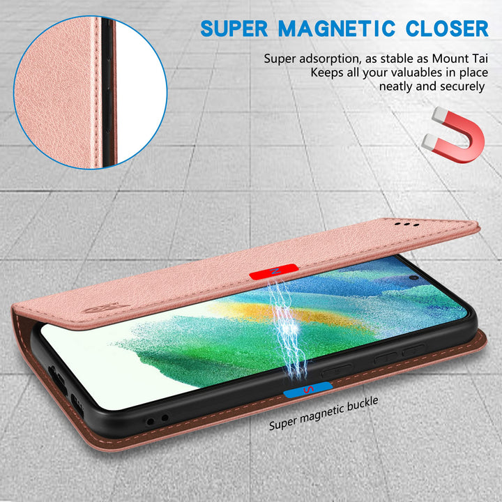 SecureFlip Wallet Case for Galaxy S21 - RFID Shield - DOKUTRONIX