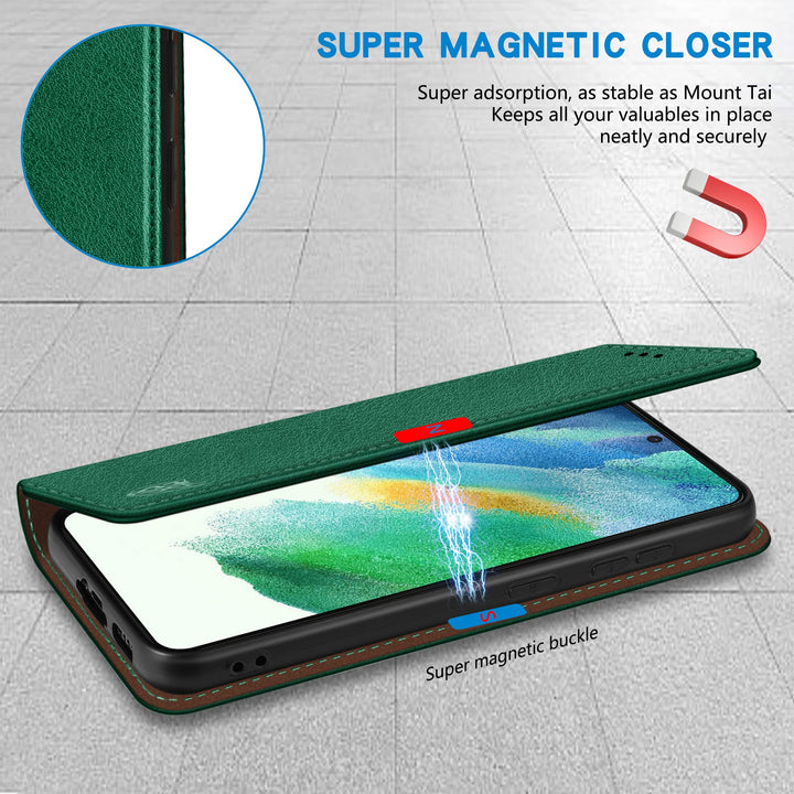 SecureFlip Wallet Case for Galaxy S21 - RFID Shield - DOKUTRONIX