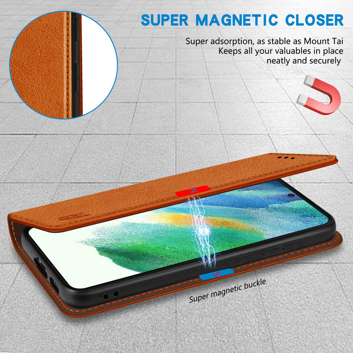 SecureFlip Wallet Case for Galaxy S21 - RFID Shield - DOKUTRONIX