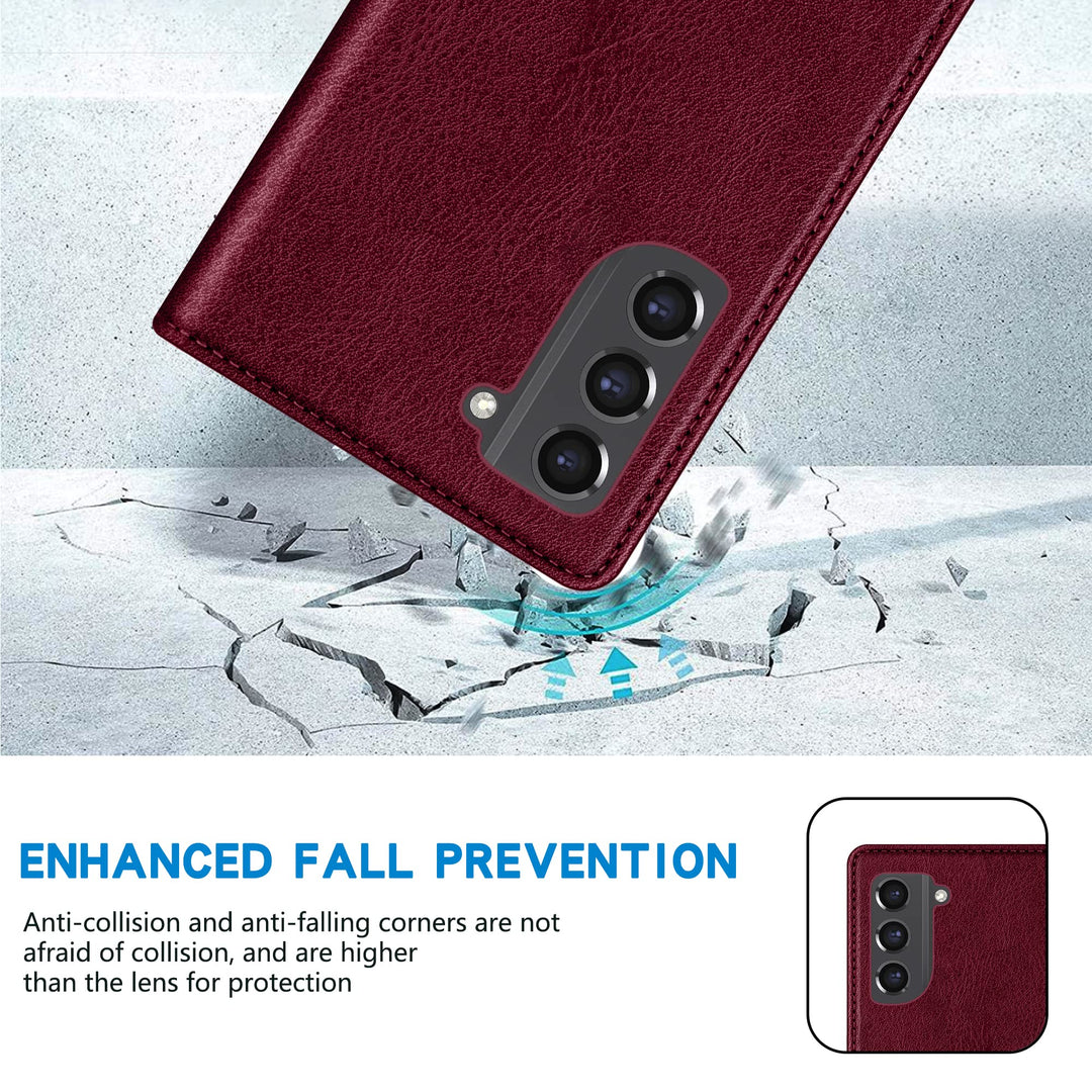 SecureFlip Wallet Case for Galaxy S21 - RFID Shield - DOKUTRONIX
