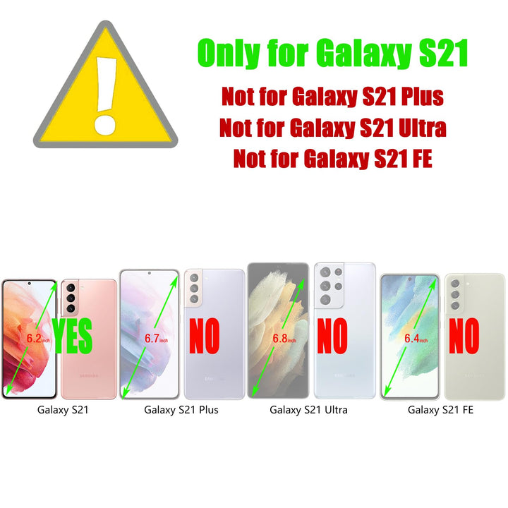 SecureFlip Wallet Case for Galaxy S21 - RFID Shield - DOKUTRONIX