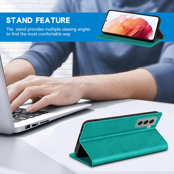 SecureFlip Wallet Case for Galaxy S21 - RFID Shield - DOKUTRONIX