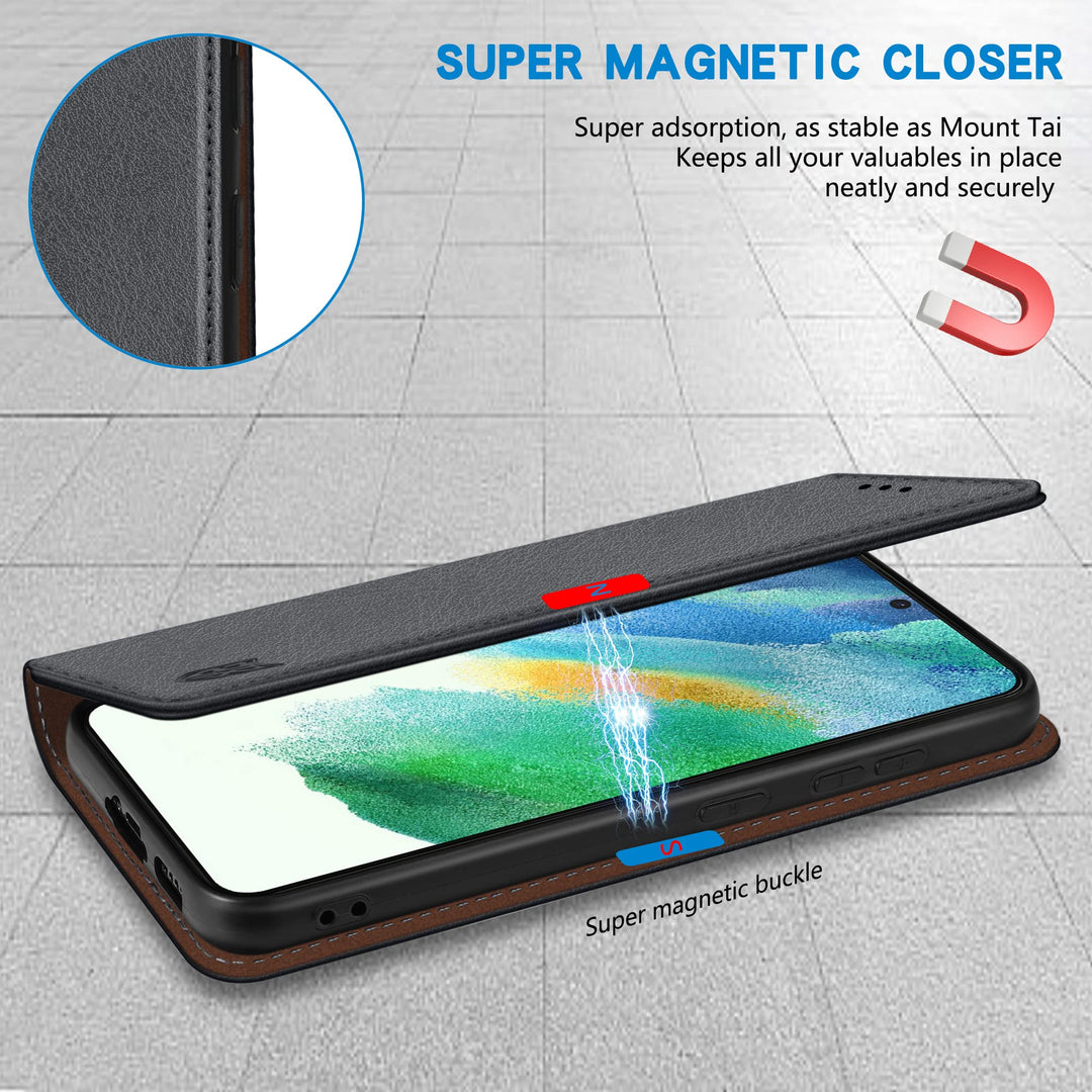 SecureFlip Wallet Case for Galaxy S21 - RFID Shield - DOKUTRONIX