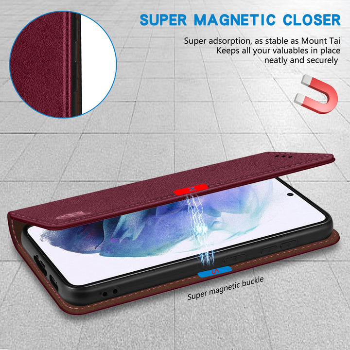 SecureFlip Wallet Case for Galaxy S21 - RFID Shield - DOKUTRONIX