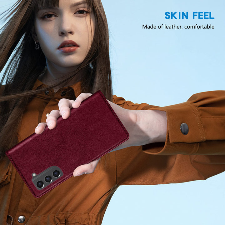 SecureFlip Wallet Case for Galaxy S21 - RFID Shield - DOKUTRONIX