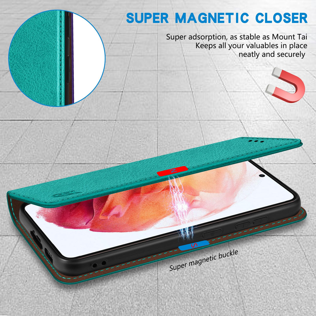 SecureFlip Wallet Case for Galaxy S21 - RFID Shield - DOKUTRONIX