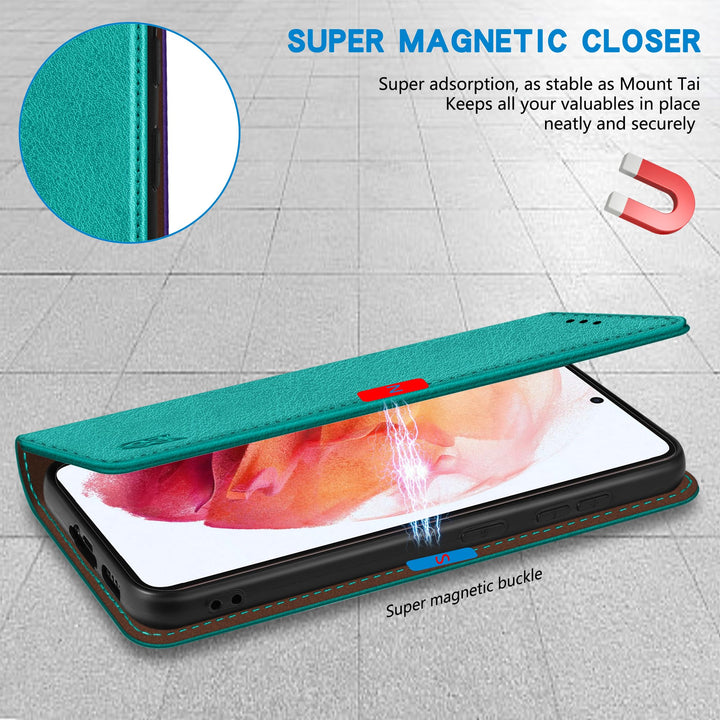 SecureFlip Wallet Case for Galaxy S21 - RFID Shield - DOKUTRONIX