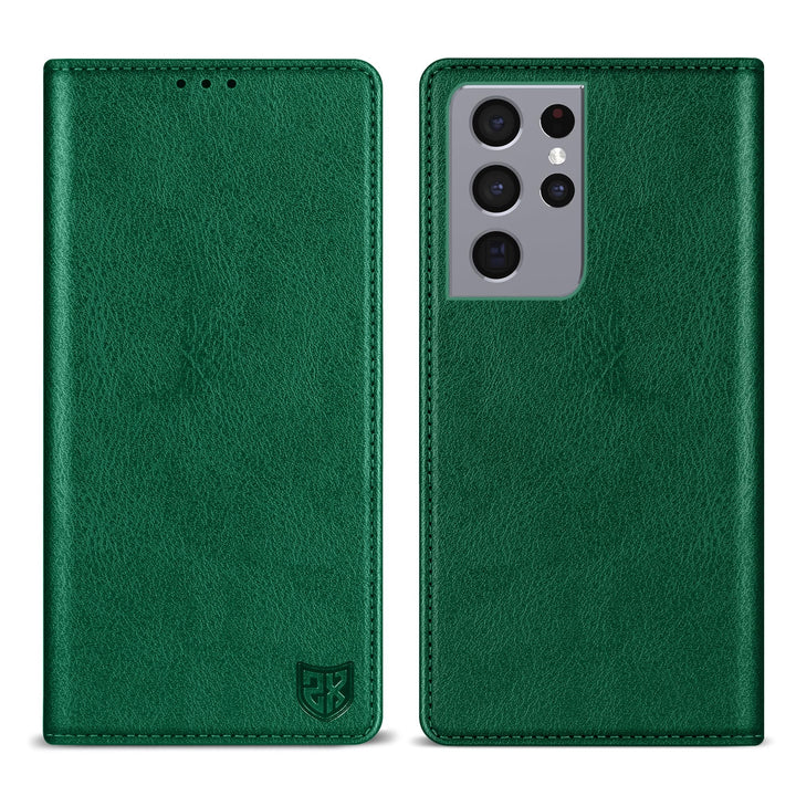SecureFlip Wallet Case for Galaxy S21 - RFID Shield - DOKUTRONIX