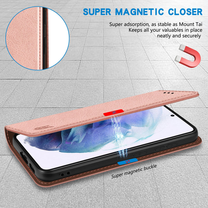 SecureFlip Wallet Case for Galaxy S21 - RFID Shield - DOKUTRONIX