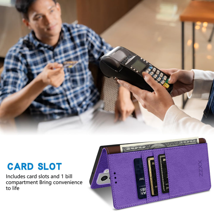 SecureFlip Wallet Case for Galaxy S21 - RFID Shield - DOKUTRONIX
