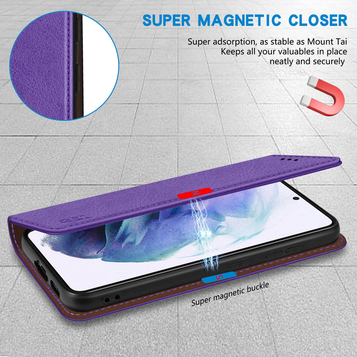SecureFlip Wallet Case for Galaxy S21 - RFID Shield - DOKUTRONIX
