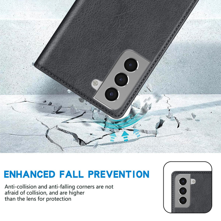 SecureFlip Wallet Case for Galaxy S21 - RFID Shield - DOKUTRONIX