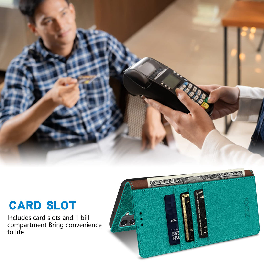 SecureFlip Wallet Case for Galaxy S21 - RFID Shield - DOKUTRONIX