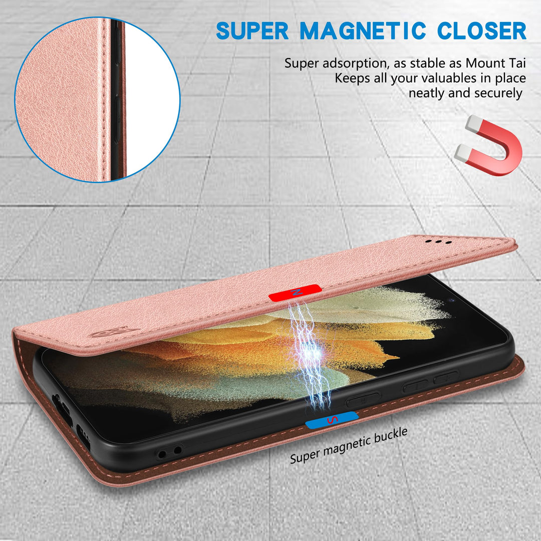 SecureFlip Wallet Case for Galaxy S21 - RFID Shield - DOKUTRONIX