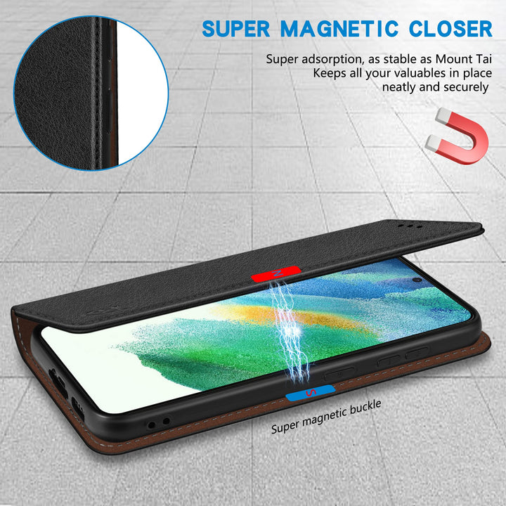SecureFlip Wallet Case for Galaxy S21 - RFID Shield - DOKUTRONIX