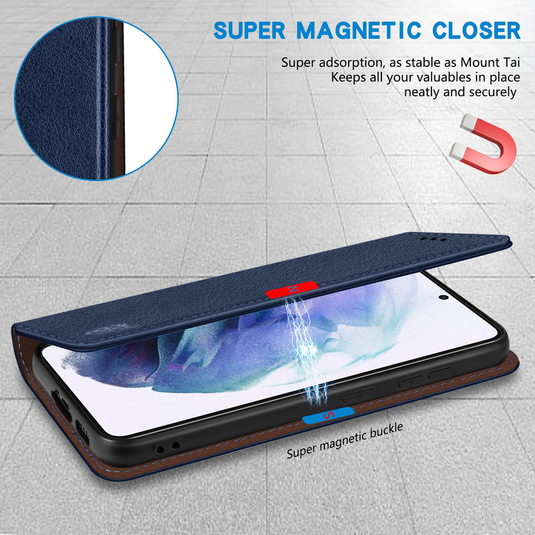 SecureFlip Wallet Case for Galaxy S21 - RFID Shield - DOKUTRONIX