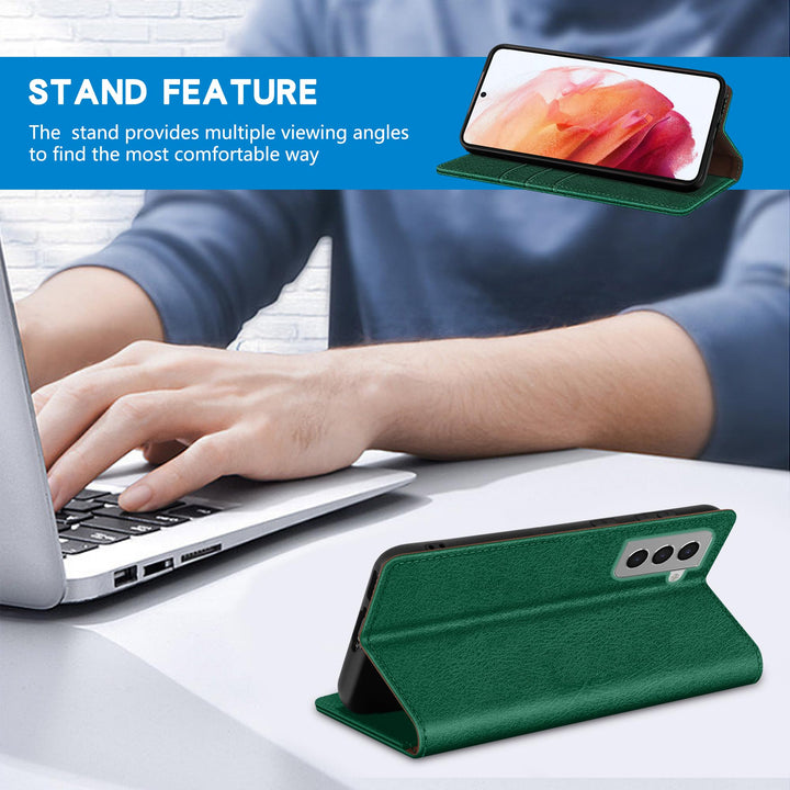 SecureFlip Wallet Case for Galaxy S21 - RFID Shield - DOKUTRONIX